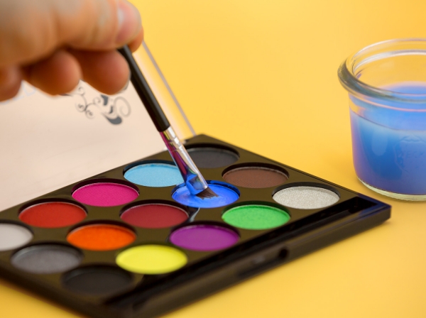 Bodypaint Farbe Körperfarbe Gesichtsfarbe Fasching Schminkset Kostümpartys